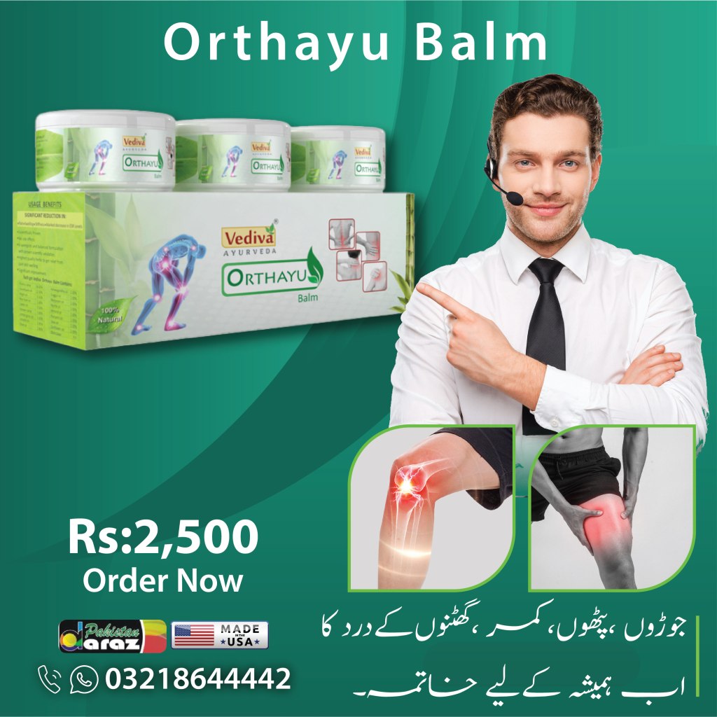 Orthayu Balm in Lahore | Joints Pain Relief